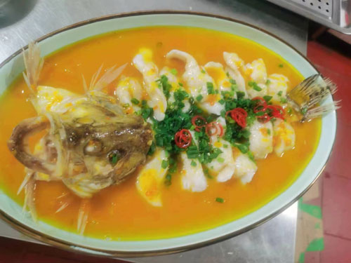 黃(huáng)醬椒桂魚